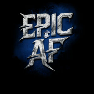 EPIC - EPIC AF - MEN'S T-SHIRT - BLACK - M7UZXN Design