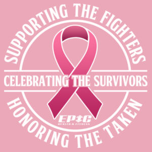 SUPPORTING THE FIGHTERS - WOMEN'S FITTED T-SHIRT - $QXVDG6$ Design