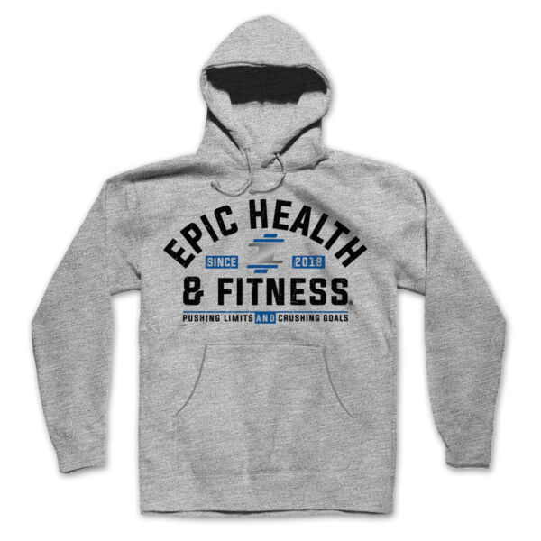 PUSHING LIMITS - PULLOVER HOODIE - LIGHT GRAY HEATHER - ZNJHSA Thumbnail