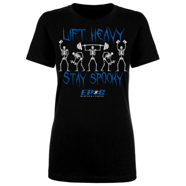 STAY SPOOKY - WOMEN'S FITTED T-SHIRT - $CXQYE1$ Thumbnail