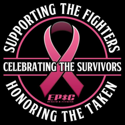 SUPPORTING THE FIGHTERS - WOMEN'S FITTED T-SHIRT - $6HN18X$ Design